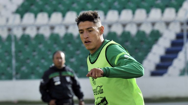 Bolivia defender Nelson Cabrera