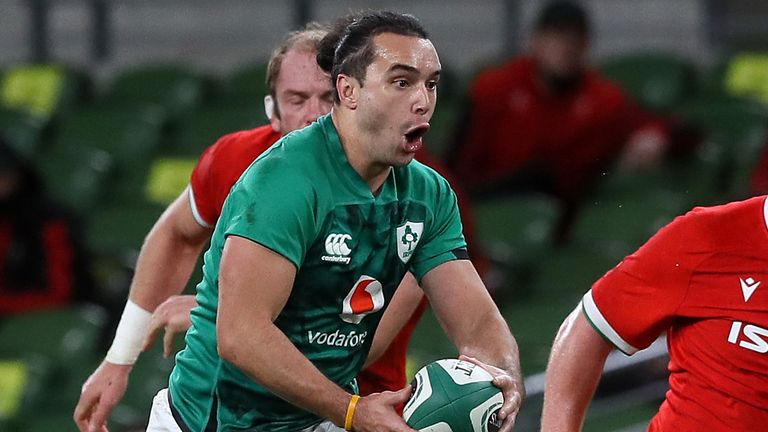 James Lowe had a excellent debut for Ireland