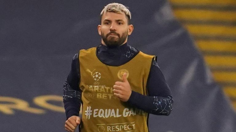 Sergio Aguero has struggled with both injury and coronavirus this season