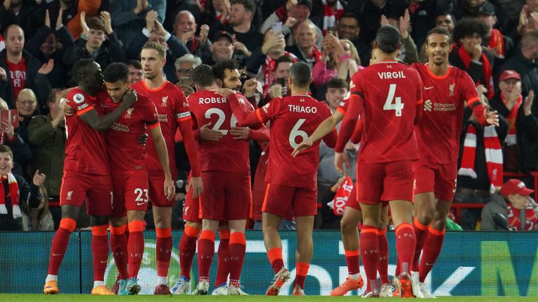 Liverpool team celeb
