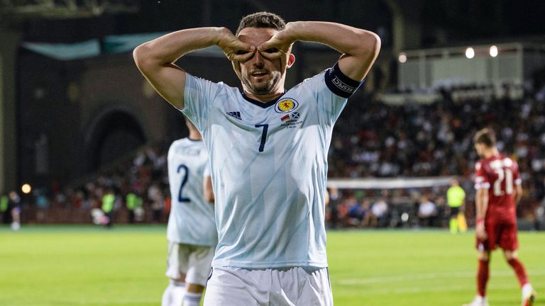John McGinn extended Scotland's lead