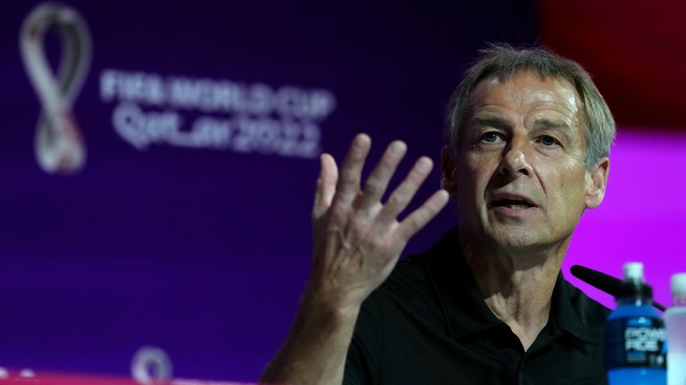 Jurgen Klinsmann is part of FIFA's technical study group