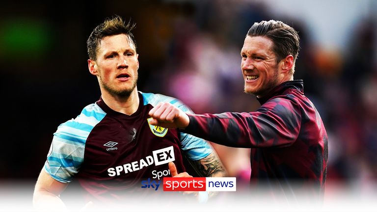 Burnley&#39;s Wout Weghorst 