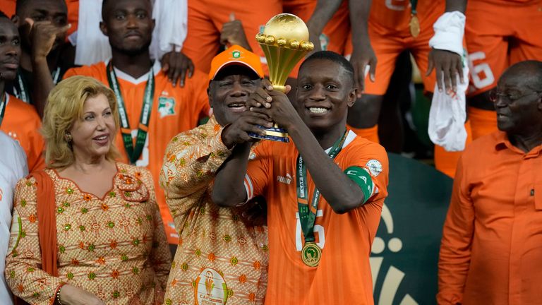 Ivory Coast were crowned AFCON champions