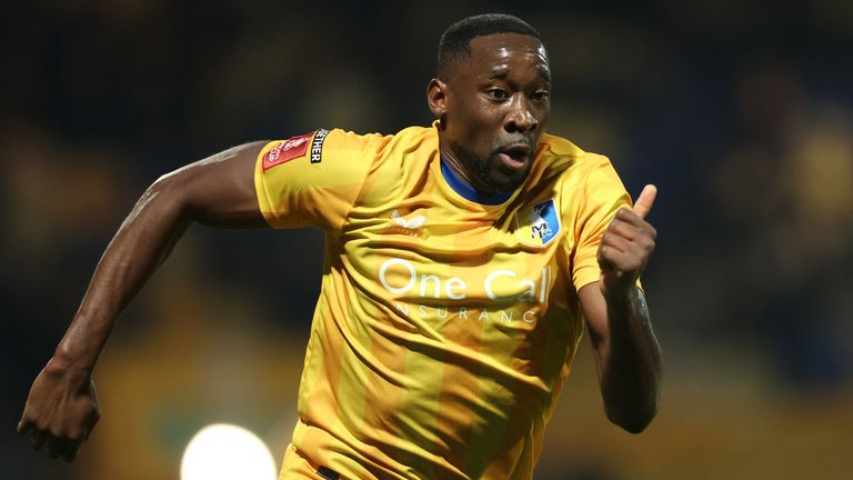 Mansfield's Lucas Akins