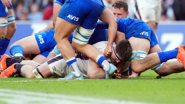 Tom Curry's try - so soon after Smith's - was a decisive, hammer blow to Italy