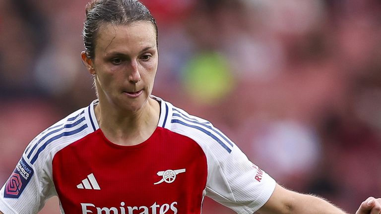 Arsenal's Lotte Wubben-Moy 