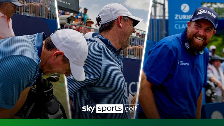 Shane Lowry has Rory McIlroy in hysterics