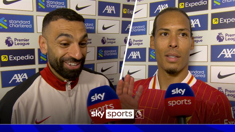 Salah Van Dijk post match