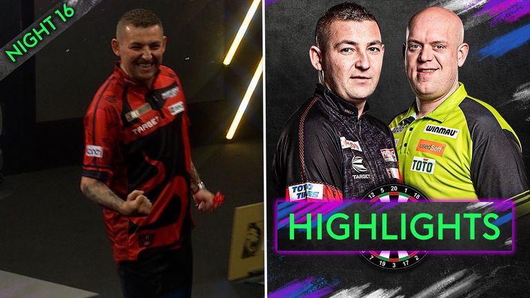 Nathan Aspinall vs Michael van Gerwen