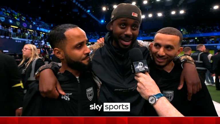 Sharky interview after Baller League top 4 qualification.